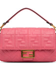 FNDI Medium Embossed FF Baguette (SHG-l1qzmb)