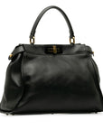 FNDI Medium Peekaboo Satchel (SHG-5f472J)