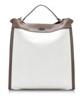FNDI Medium Zucca Peekaboo X-Lite Satchel (SHG-YFsO03)