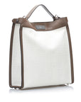 FNDI Medium Zucca Peekaboo X-Lite Satchel (SHG-YFsO03)