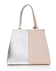 FNDI Metallic Calfskin Bi Color 3Jours Tote (SHF-22279)