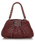 FNDI Mia Leather Shoulder Bag (SHG-29685)