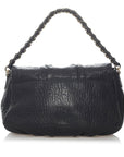 FNDI Mia Leather Shoulder Bag (SHG-30558)