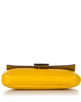 FNDI Micro Baguette Leather Crossbody Bag (SHG-31443)