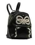 FNDI Mini By The Way Ribbon Pearl Backpack (SHG-ojljc6)