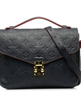 Blue LV Monogram Empreinte Pochette Metis