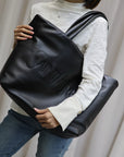 YSK300 Saint Laurent Tote in Nappa Lambskin / HIGHEST QUALITY VERSION / 16.1–19.7 x 16.9 x 6.7 inches