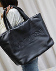 YSK300 Saint Laurent Tote in Nappa Lambskin / HIGHEST QUALITY VERSION / 16.1–19.7 x 16.9 x 6.7 inches