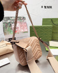 GCCI Marmont Matelassè Handbag (Shoulder Bag Cross body)