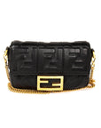 FNDI Leather Mini Baguette
