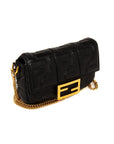 FNDI Leather Mini Baguette