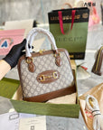 GC GCCI Horsebit Mini/Small Top Handle Bag
