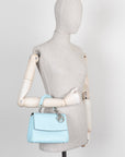 CHRISTIAN DOR BeDOR Mini Bag Leather Blue