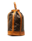 Brown LV Monogram Randonnee PM Bucket Bag