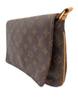 Brown LV Monogram Musette Tango Short Strap Shoulder Bag