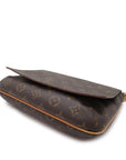 Brown LV Monogram Musette Tango Short Strap Shoulder Bag
