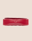 CHRISTIAN DOR CANNAGE RED LEATHER SHOULDER BAG