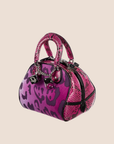 CHRISTAN DOR PYTHON TRIMMED GAMBLER DICE BAG