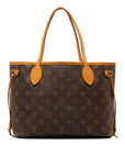 Brown LV Monogram Neverfull PM Tote Bag
