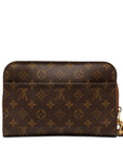 Brown LV Monogram Orsay Clutch Bag