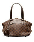 Brown LV Damier Ebene Verona PM HandBag