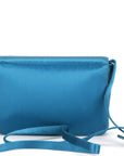 PRD BP CLUTCH TURQUOISE RASO STONES, WITH CARD & DUST COVER