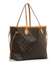 Brown LV Monogram Neverfull MM Tote Bag