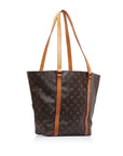 Brown LV Monogram Sac Shopping 48 Tote Bag