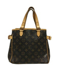 Brown LV Monogram Batignolles Vertical Tote Bag