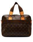 Brown LV Monogram Sac Bosphore Business Bag
