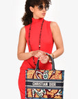 Christian DOR Small Multicolour Book Tote