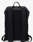 Christian DOR Navy/Black Leather/Nylon Motion Oblique Backpack