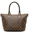 Brown LV Damier Ebene Saleya PM HandBag