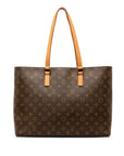 Brown LV Monogram Luco Tote Bag