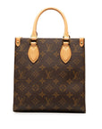 Brown LV Monogram Sac Plat BB Satchel