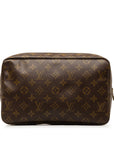 Brown LV Monogram Trousse Toilette 28 Pouch