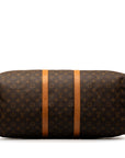 Brown LV Monogram Keepall 55 Travel Bag