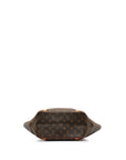 Brown LV Monogram Sac Shopping Tote Bag