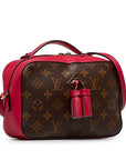 Brown LV Monogram Saintonge Satchel