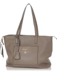 PRD Gray Zip Top Tote