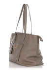 PRD Gray Zip Top Tote