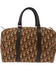 CHRISTIAN DOR Bowling Handbag in Beige Fabric