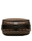 Brown LV Damier Ebene Naviglio Crossbody Bag