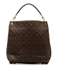 Brown LV Monogram Empreinte Metis Hobo Satchel