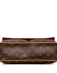 Brown LV Monogram Viva Cite MM Shoulder Bag