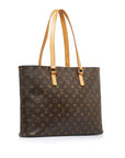 Brown LV Monogram Luco Tote Bag