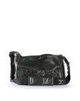 CHRISTIAN DOR Black Leather Crossbody Bag