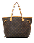 Brown LV Monogram Neverfull MM Tote Bag