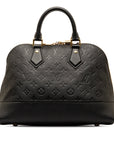 Black LV Monogram Empreinte Neo Alma PM Satchel