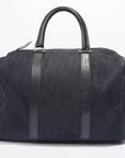 Christian DOR Boston Bag Navy Technical Fabric